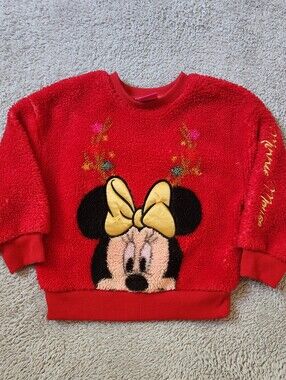 2T Minnie Mouse Sweater